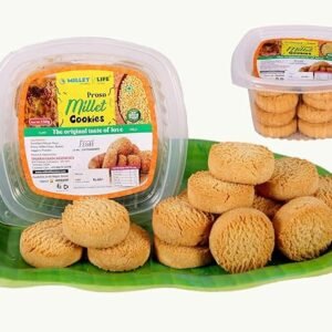 Pearl Millet Cookies 300g (2 * 150g) Pack of 2 Tasty and Nutritious Millet Cookies